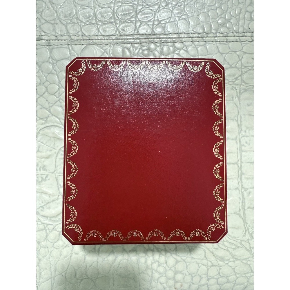 Cartier Santos de Cartier Vintage Red Watch Box Case CO 520 Paris